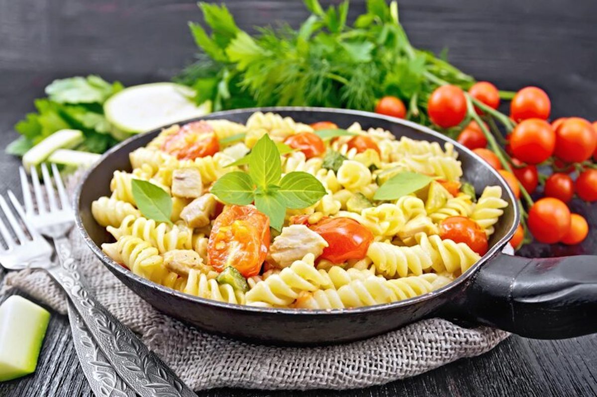 pâtes à l'italienne