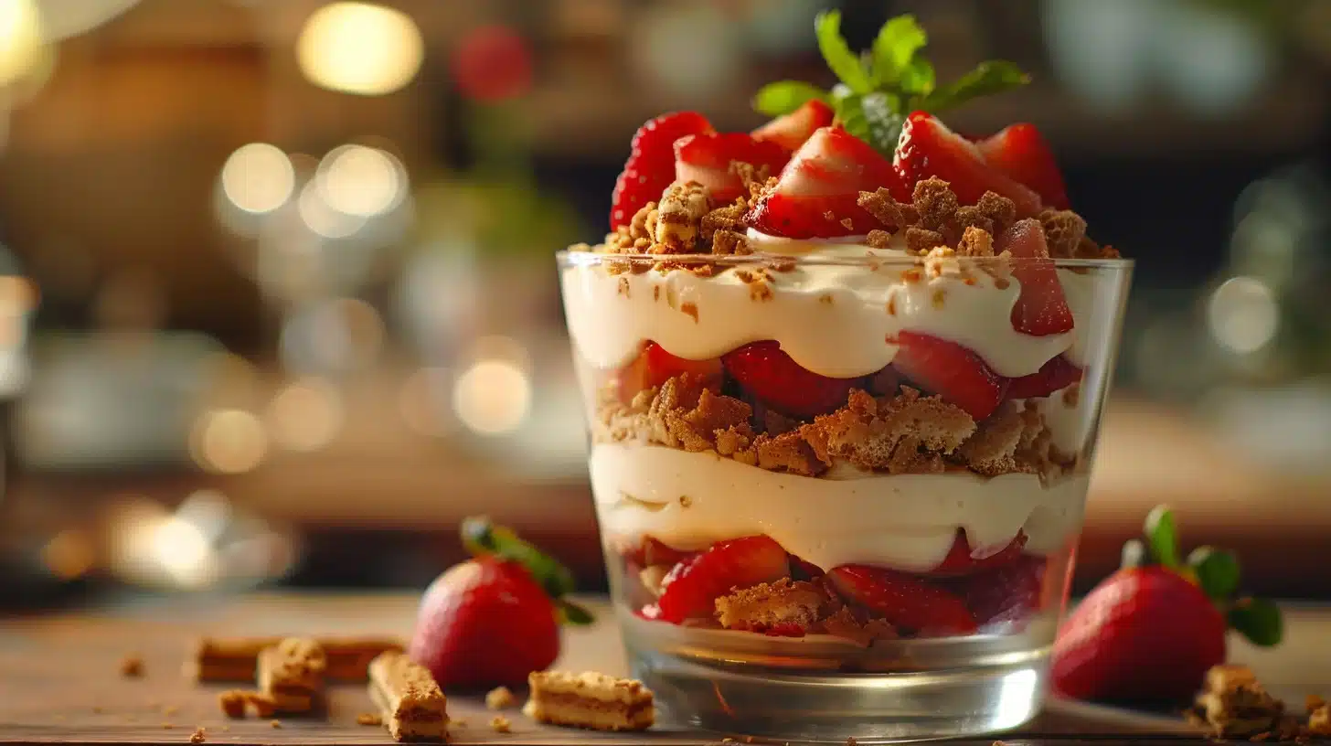 tiramisu aux fraises