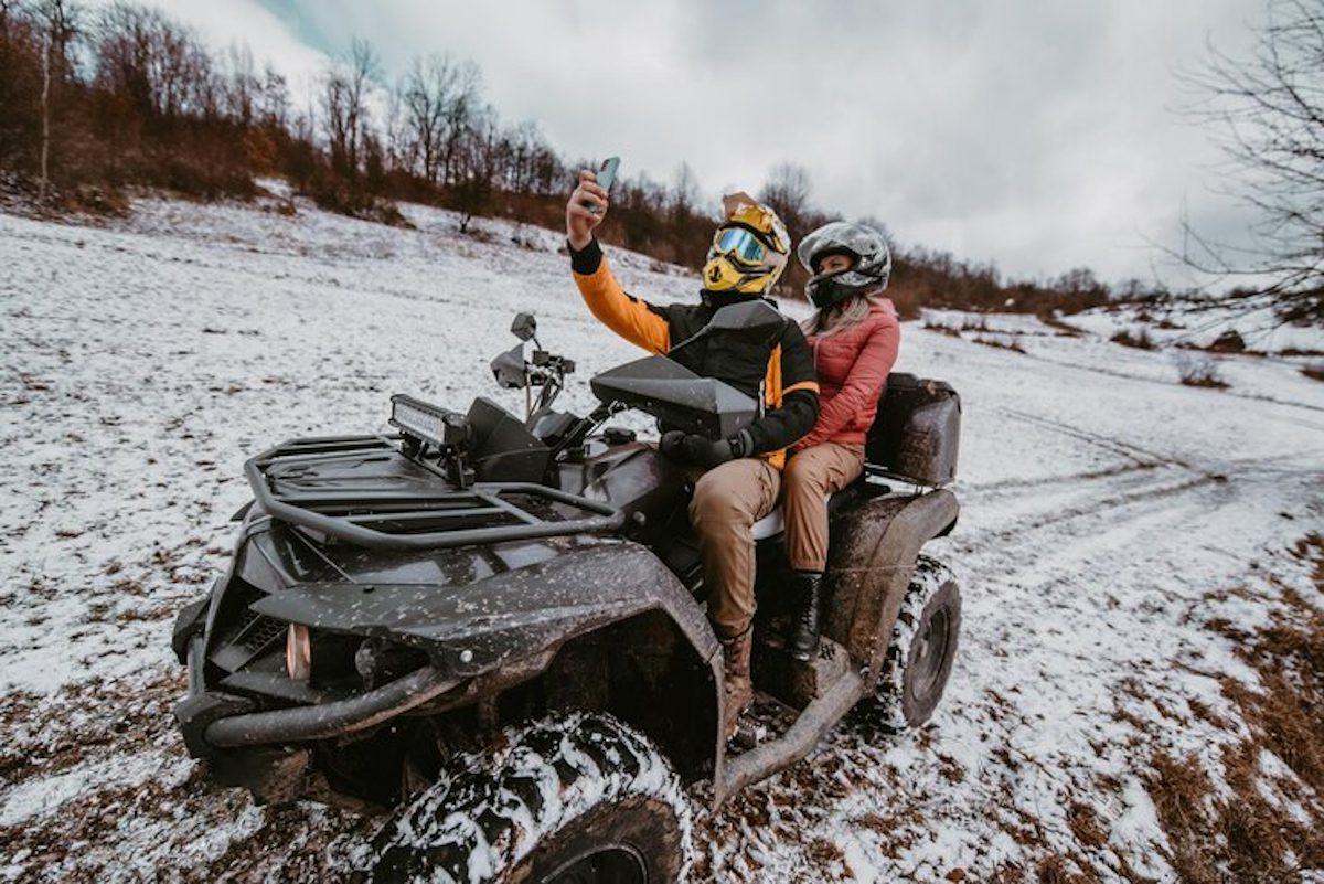 escapade romantique en quad