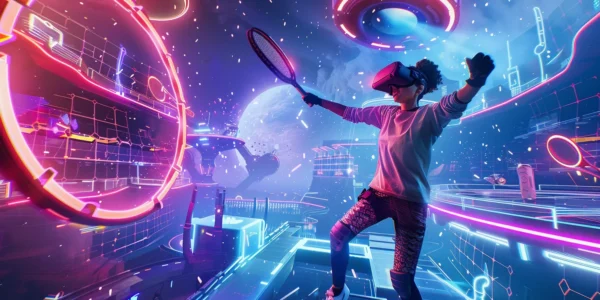 jeu de raquette spatial