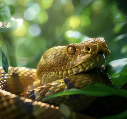 serpent dangereux sur terre