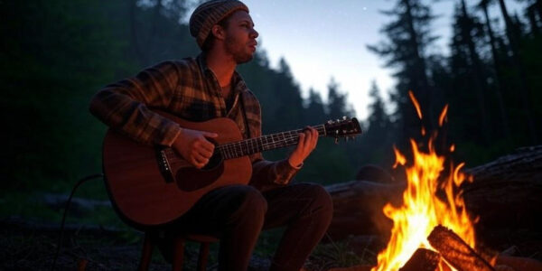 chanson sur le camping