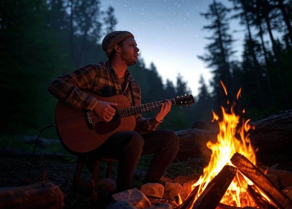 chanson sur le camping