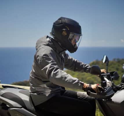 blouson moto été