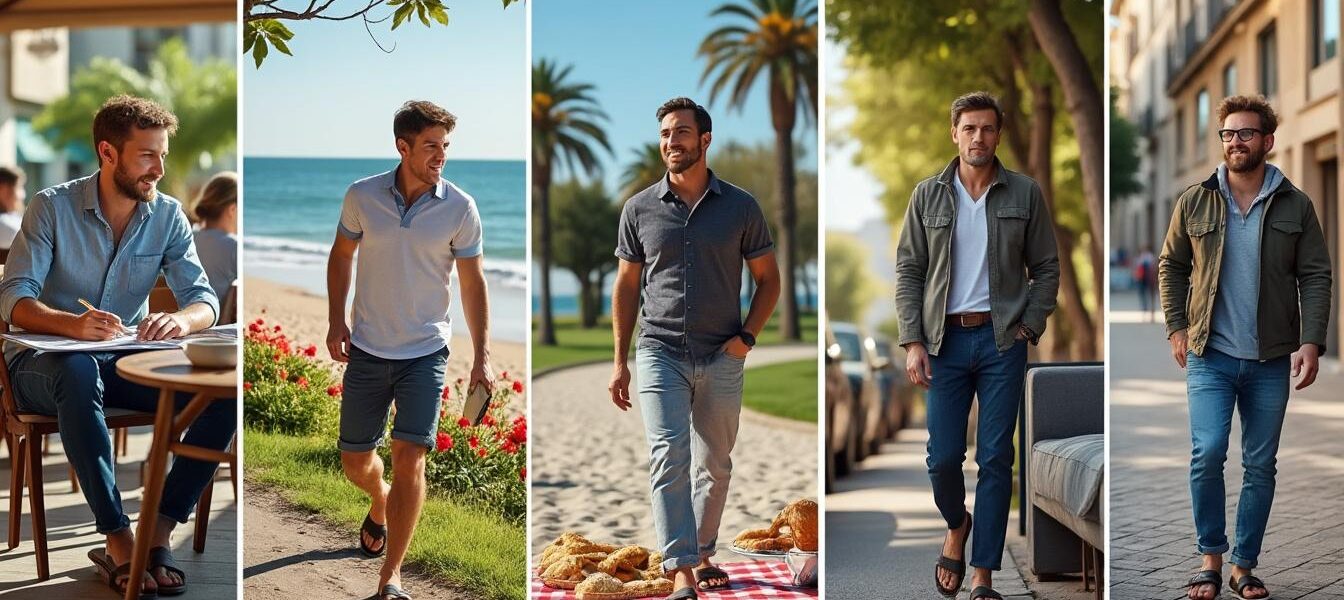 découvrez les 5 endroits idéaux pour flaunter vos chaussures birkenstock pour homme cet été. confort et style réunis, ces mules orthopédiques sont parfaites pour toutes vos sorties. explorez les destinations où vous pouvez profiter de vos birkenstocks tout en restant tendance et à l'aise.