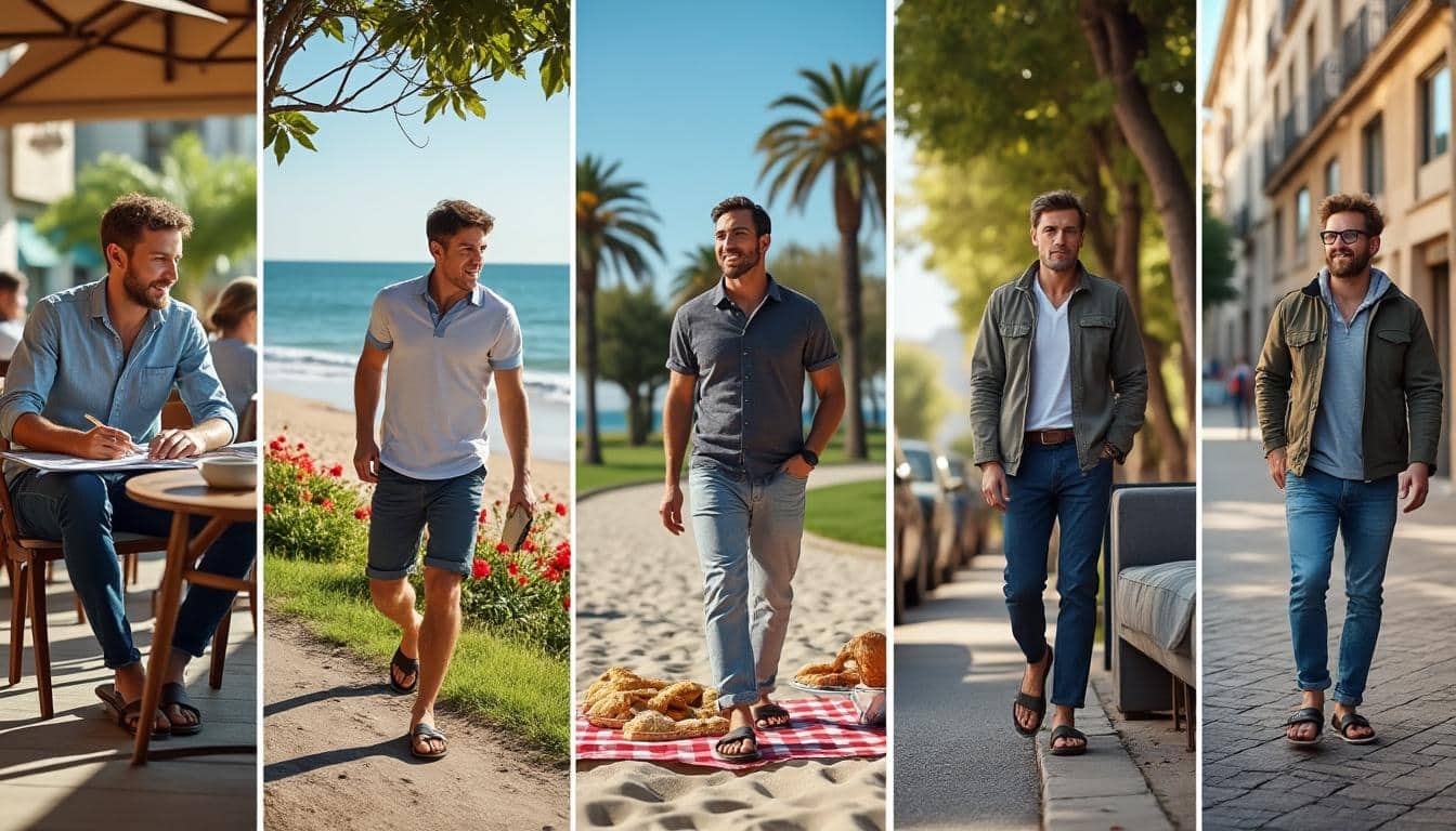 découvrez les 5 endroits idéaux pour flaunter vos chaussures birkenstock pour homme cet été. confort et style réunis, ces mules orthopédiques sont parfaites pour toutes vos sorties. explorez les destinations où vous pouvez profiter de vos birkenstocks tout en restant tendance et à l'aise.