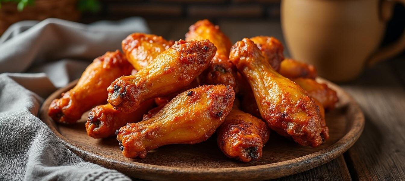 découvrez la recette idéale pour préparer des ailes de poulet épicées à la friteuse à air. parfaite pour les amateurs de saveurs relevées, cette recette vous garantit des ailes croustillantes à l'extérieur et juteuses à l'intérieur, tout en étant plus saines. suivez nos astuces pour un résultat savoureux qui ravira vos papilles !