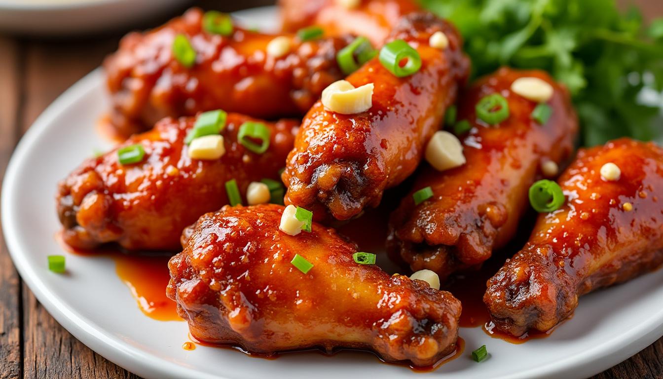 découvrez notre recette idéale de chicken wings à l'air fryer, parfaite pour les amateurs de poulet épicé ! croquants à l'extérieur et juteux à l'intérieur, ces ailes de poulet épicées vous feront saliver. idéales pour vos soirées entre amis ou un repas en famille, savourez des saveurs intenses tout en restant léger. préparez-vous à devenir la star de la cuisine avec cette recette simple et rapide !