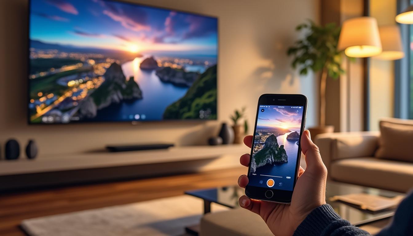 découvrez comment connecter facilement votre iphone à une tv samsung grâce à nos meilleures astuces et conseils. profitez de vos contenus préférés sur grand écran avec simplicité et efficacité.