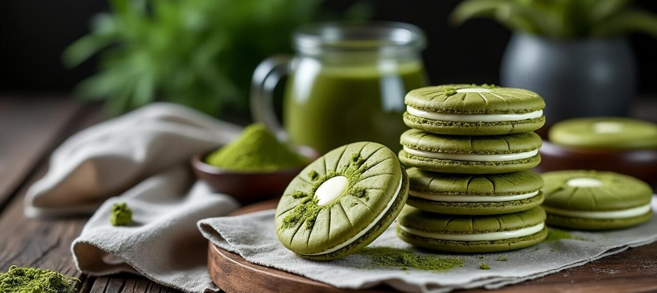 découvrez nos délicieux cookies au matcha et chocolat blanc, une idée cadeau gourmande parfaite pour ravir vos proches. offrez une expérience savoureuse alliant la douceur du chocolat blanc à l'arôme unique du matcha dans une recette maison.