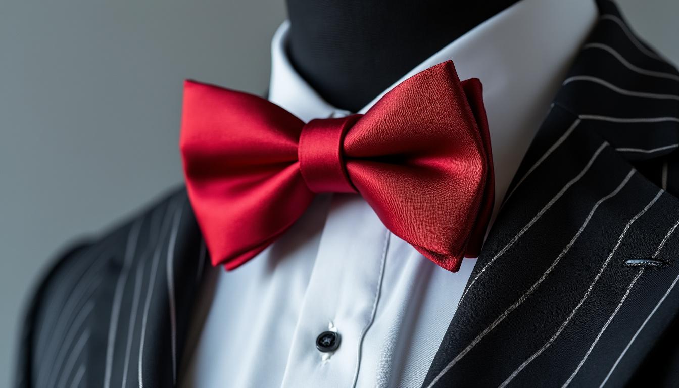 explorez la signification du nœud papillon rouge dans l'univers de la mode. apprenez comment cette pièce emblématique peut transformer une tenue, son symbolisme et son impact sur le style contemporain.
