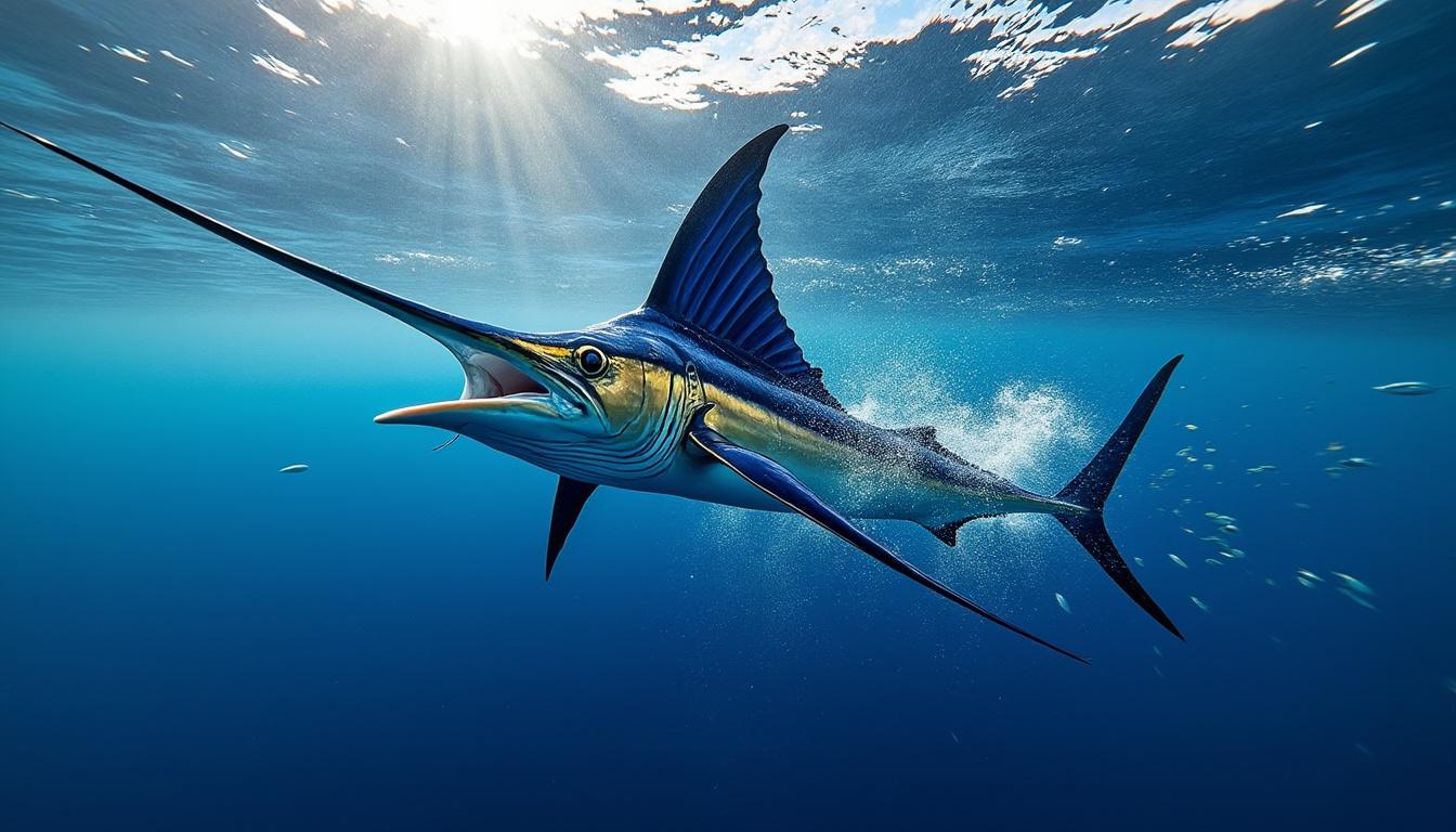 découvrez quel est l'animal marin le plus rapide et comment sa vitesse se compare à celle des champions terrestres. plongez dans le monde fascinant des records animaliers entre mer et terre.