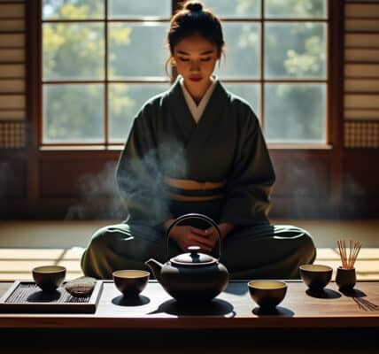 découvrez les secrets fascinants d’un service de thé japonais traditionnel, son art, ses rituels et ses accessoires emblématiques pour une expérience authentique et raffinée.