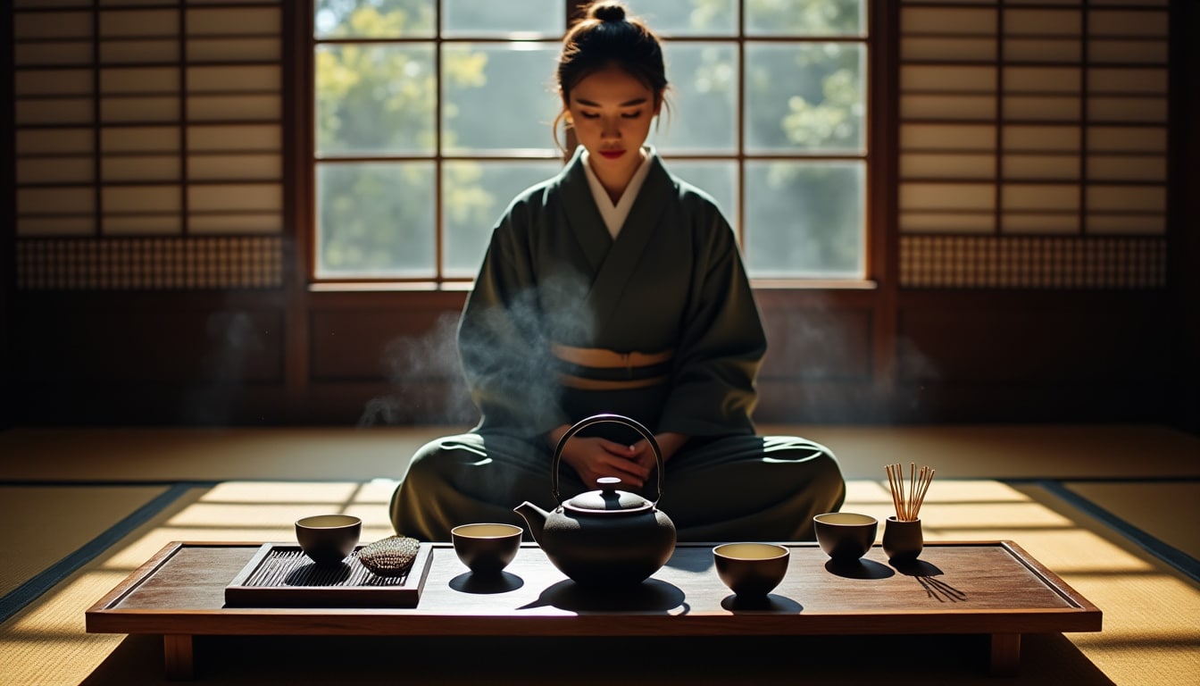 découvrez les secrets fascinants d’un service de thé japonais traditionnel, son art, ses rituels et ses accessoires emblématiques pour une expérience authentique et raffinée.