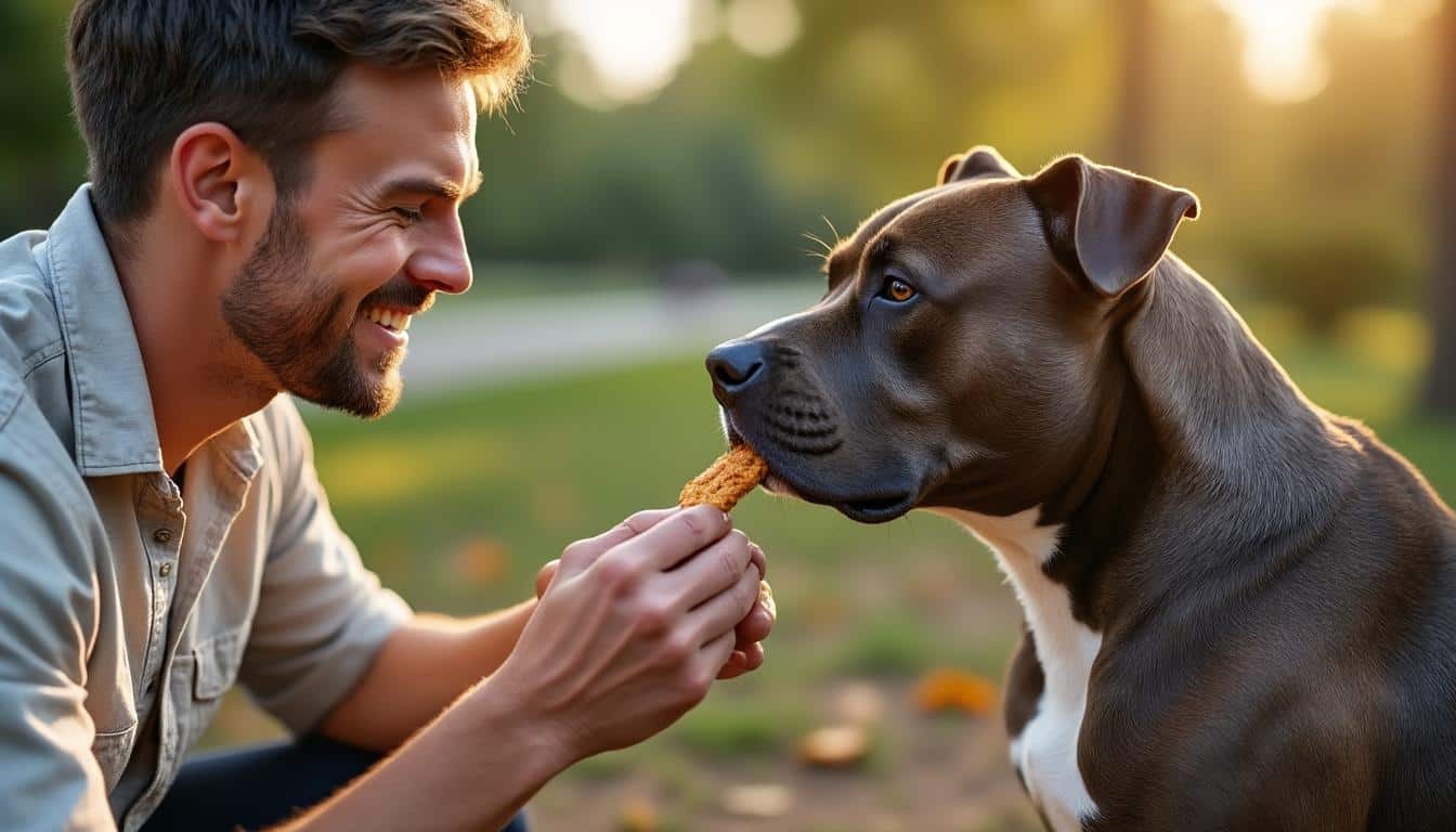 découvrez comment utiliser le renforcement positif avec votre american bully pour instaurer une relation de confiance solide. conseils pratiques et astuces pour éduquer votre chien dans la bienveillance.