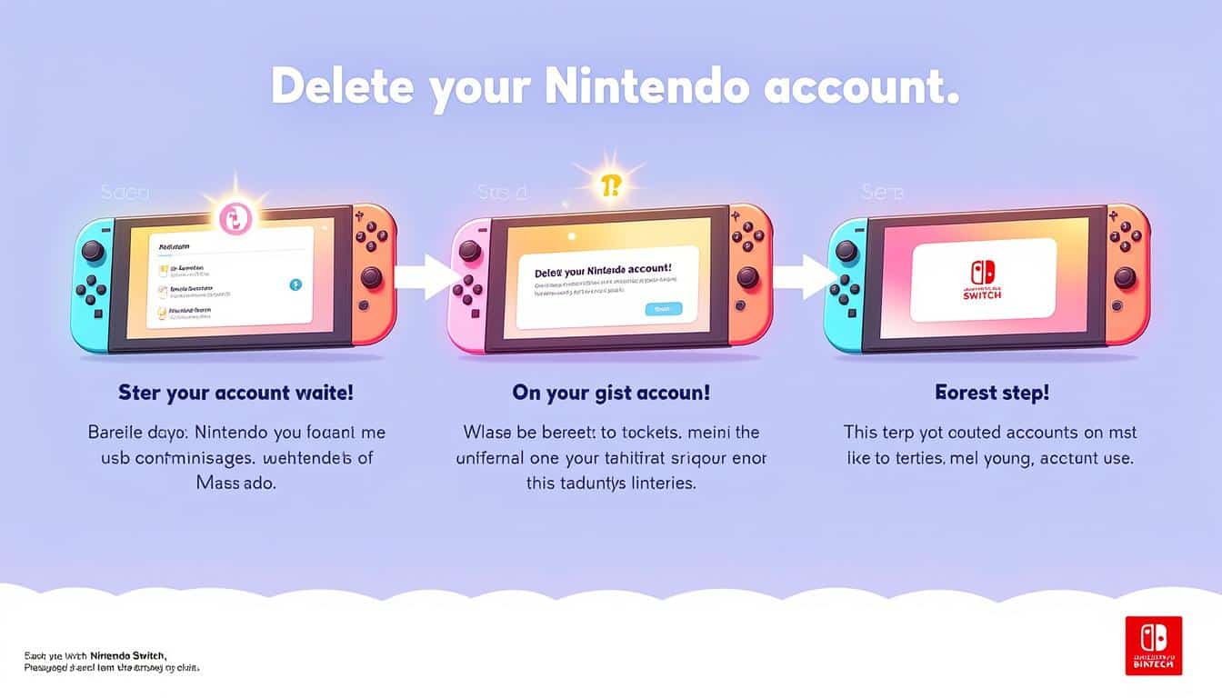 découvrez comment supprimer facilement un compte nintendo switch grâce à notre guide complet pour débutants. suivez étape par étape toutes les instructions pour effacer votre compte en toute sécurité.