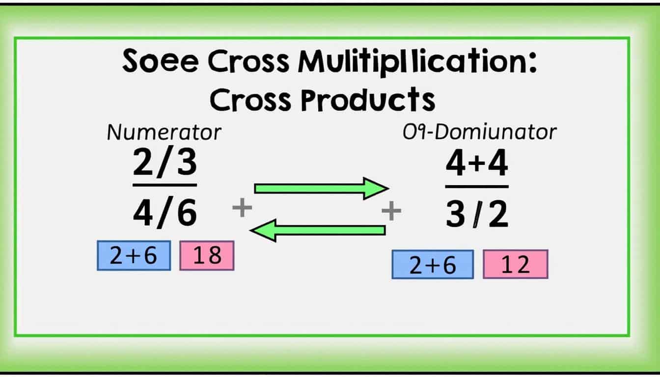 découvrez dans cet article tout ce qu'il faut savoir sur la méthode du produit en croix : explications simples, exemples pratiques et astuces pour réussir vos calculs facilement.