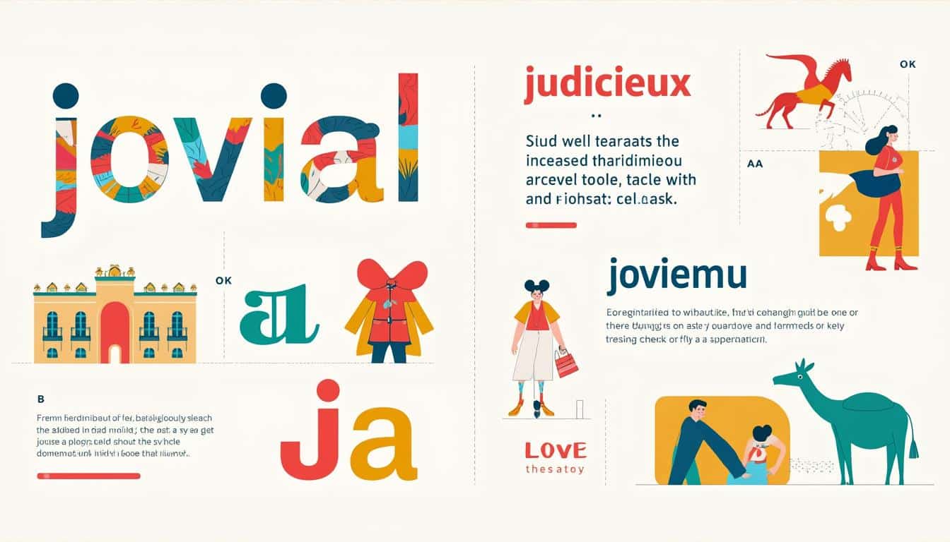 découvrez une liste complète d'adjectifs commençant par la lettre j pour enrichir votre vocabulaire et impressionner lors de vos examens.