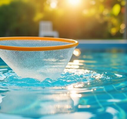 découvrez comment notre filet de piscine en maille fine améliore la clarté de votre eau en retirant efficacement les impuretés pour une baignade plus agréable.