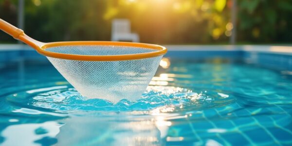 découvrez comment notre filet de piscine en maille fine améliore la clarté de votre eau en retirant efficacement les impuretés pour une baignade plus agréable.