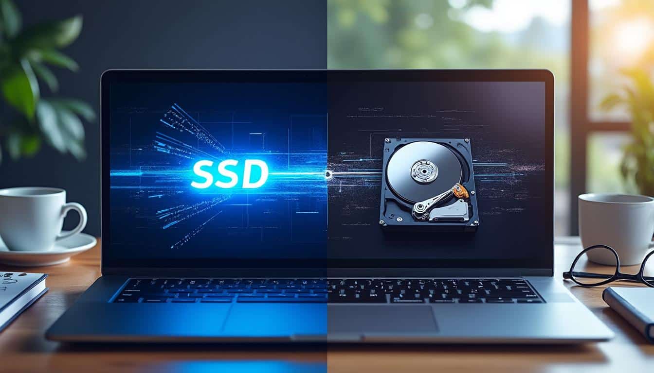 découvrez notre comparatif détaillé entre pc portables équipés de ssd et ceux avec disque dur classique pour faire le meilleur choix en performance et durabilité.