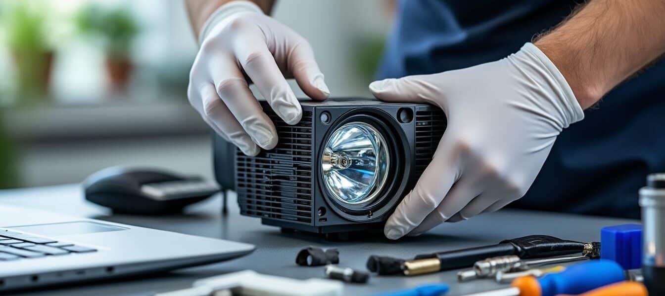 découvrez les erreurs courantes à éviter lors du remplacement d'une lampe de vidéoprojecteur pour assurer un fonctionnement optimal et prolonger la durée de vie de votre équipement.