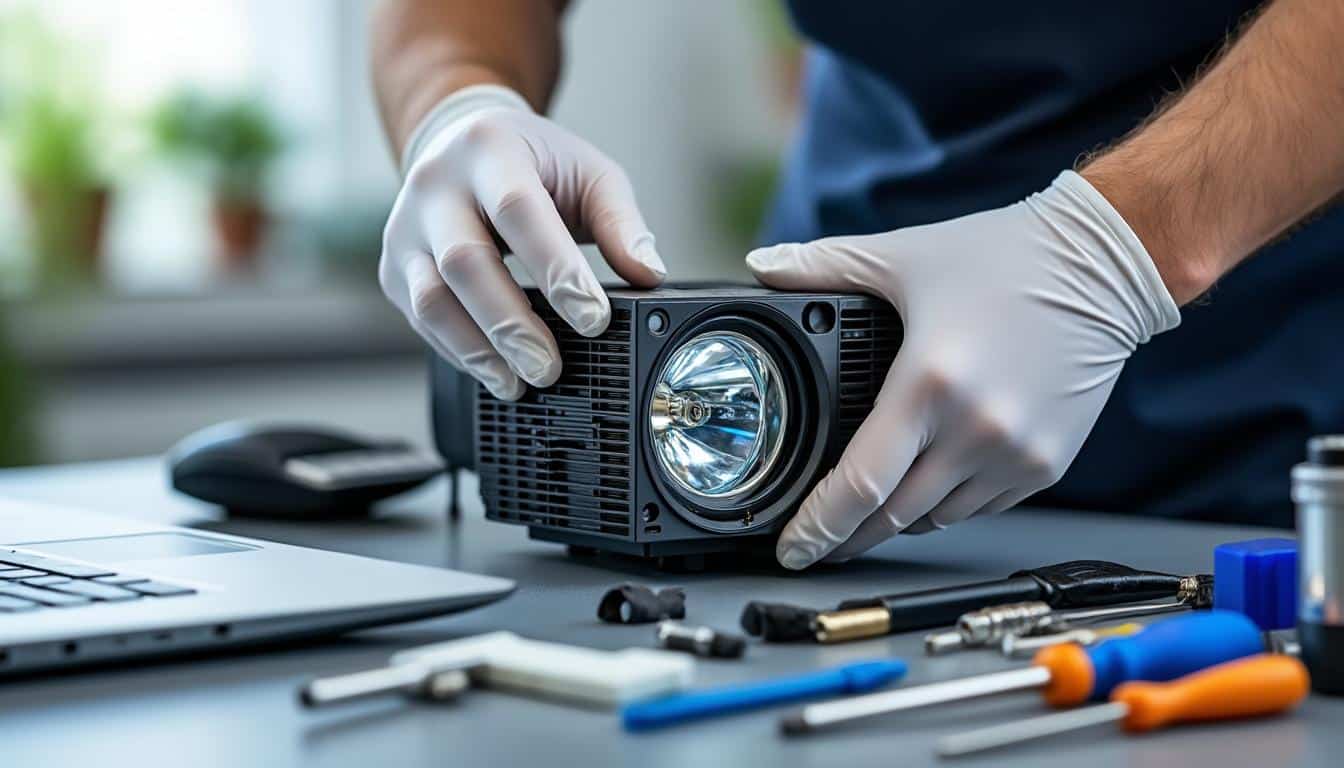 découvrez les erreurs courantes à éviter lors du remplacement d'une lampe de vidéoprojecteur pour assurer un fonctionnement optimal et prolonger la durée de vie de votre équipement.