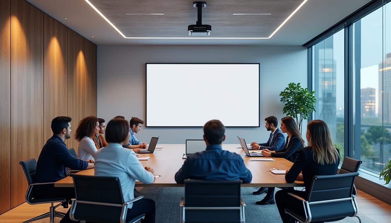 découvrez les meilleures pratiques pour optimiser l'utilisation de votre vidéoprojecteur bureautique à focale courte, garantir une image nette et profiter d'une installation efficace en milieu professionnel.