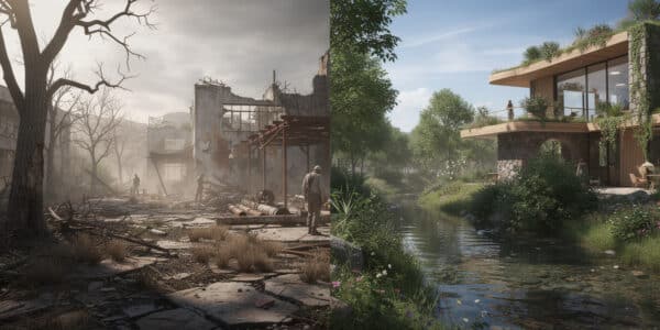 explorez les scénarios dystopiques et utopiques pour l'avenir de notre planète, entre défis environnementaux et espoirs de solutions durables.