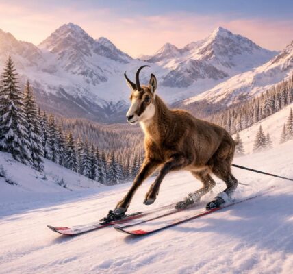 découvrez un safari alpin inoubliable à la rencontre des chamois en pleine nature, pour les amateurs de ski et d'aventures en montagne.