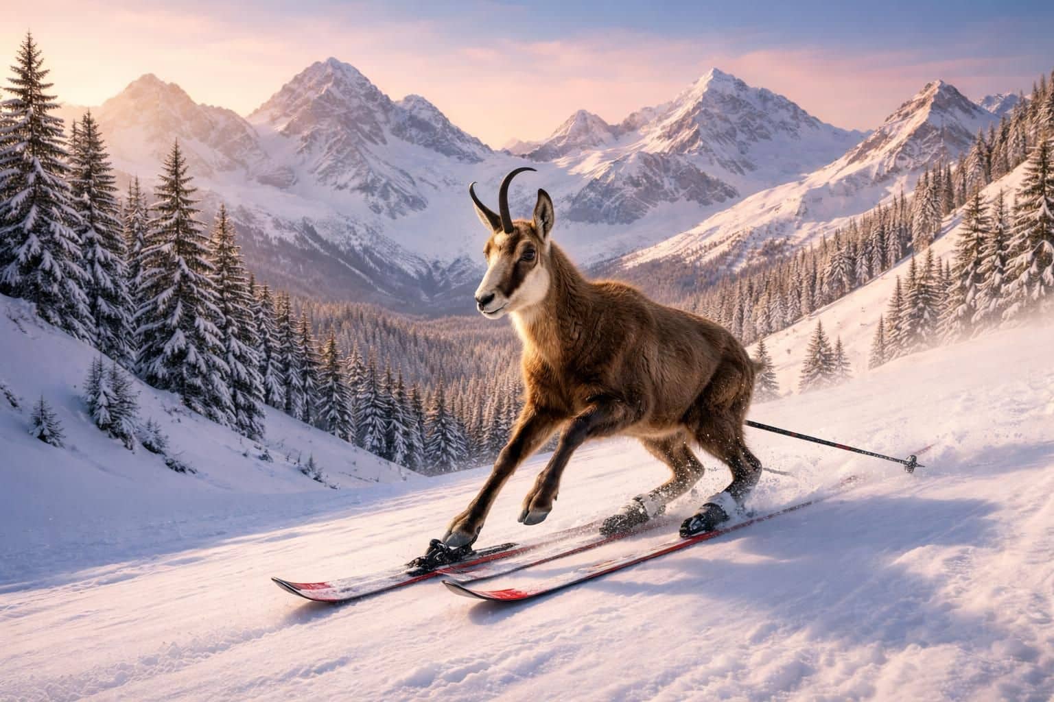découvrez un safari alpin inoubliable à la rencontre des chamois en pleine nature, pour les amateurs de ski et d'aventures en montagne.