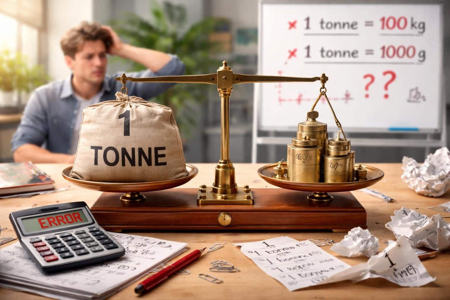 découvrez comment éviter les erreurs fréquentes lors de la conversion d'une tonne en kilogrammes pour des calculs précis et fiables.