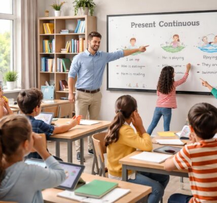 découvrez des techniques efficaces pour enseigner et pratiquer le présent continu en classe, favorisant l'engagement des élèves et l'apprentissage actif.