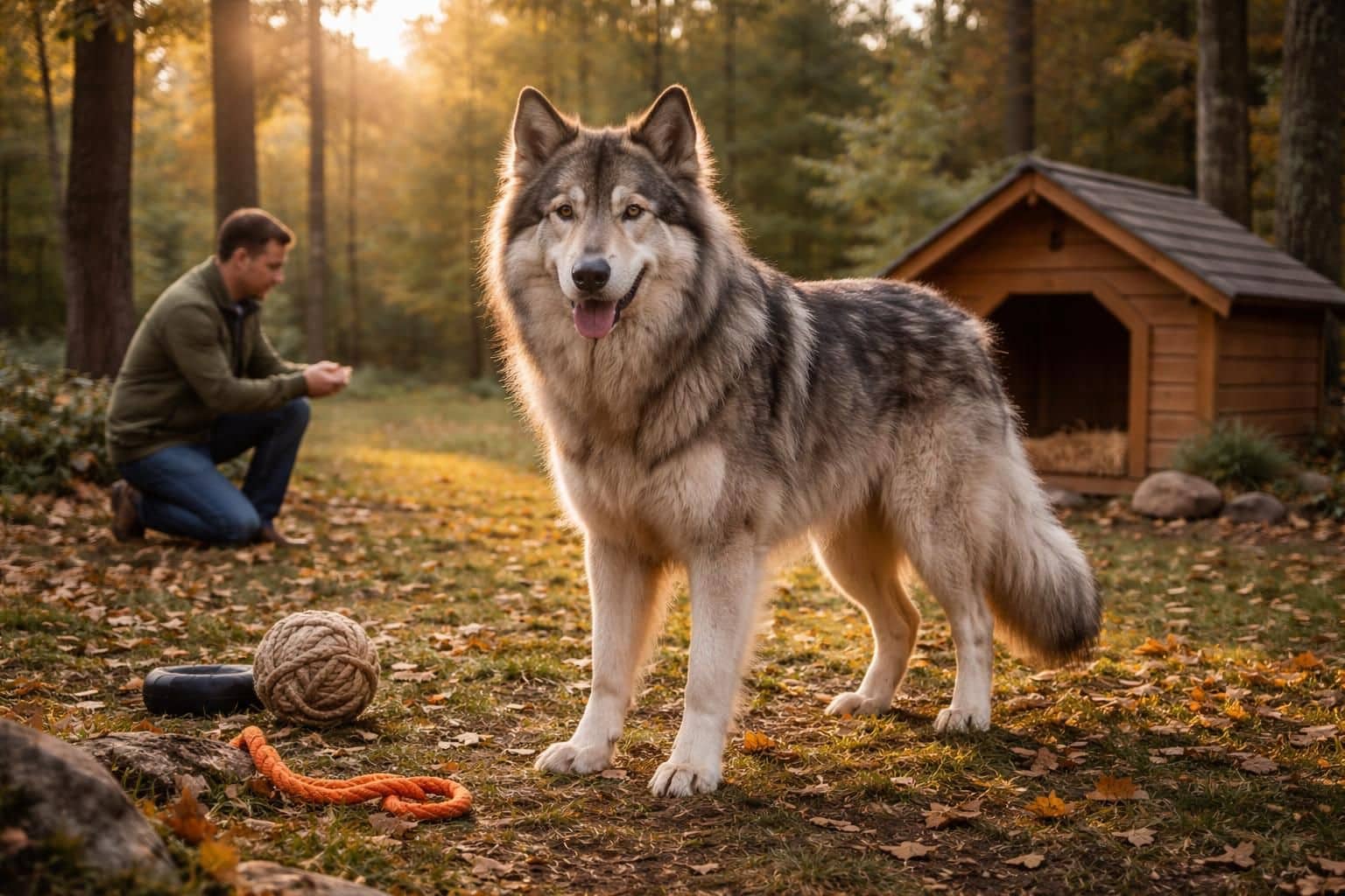 découvrez le comportement unique du chien-loup américain géant et apprenez à répondre à ses besoins spécifiques pour une cohabitation harmonieuse.