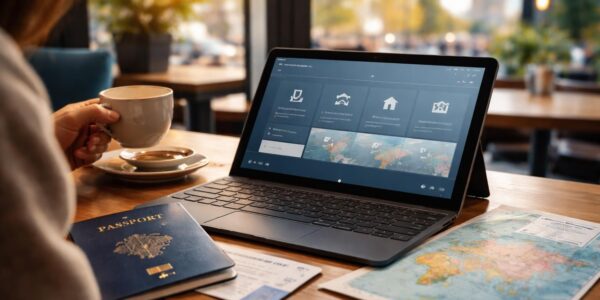 simplifiez la gestion de vos réservations de voyage grâce à votre tablette windows : organisez vos vols, hôtels et activités en un seul endroit, facilement et rapidement.