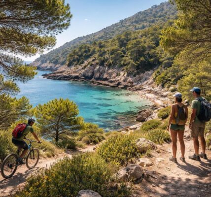 découvrez les activités nature au parc de la sierra d’irta : randonnée, vélo et baignade dans un cadre préservé entre mer et montagne.