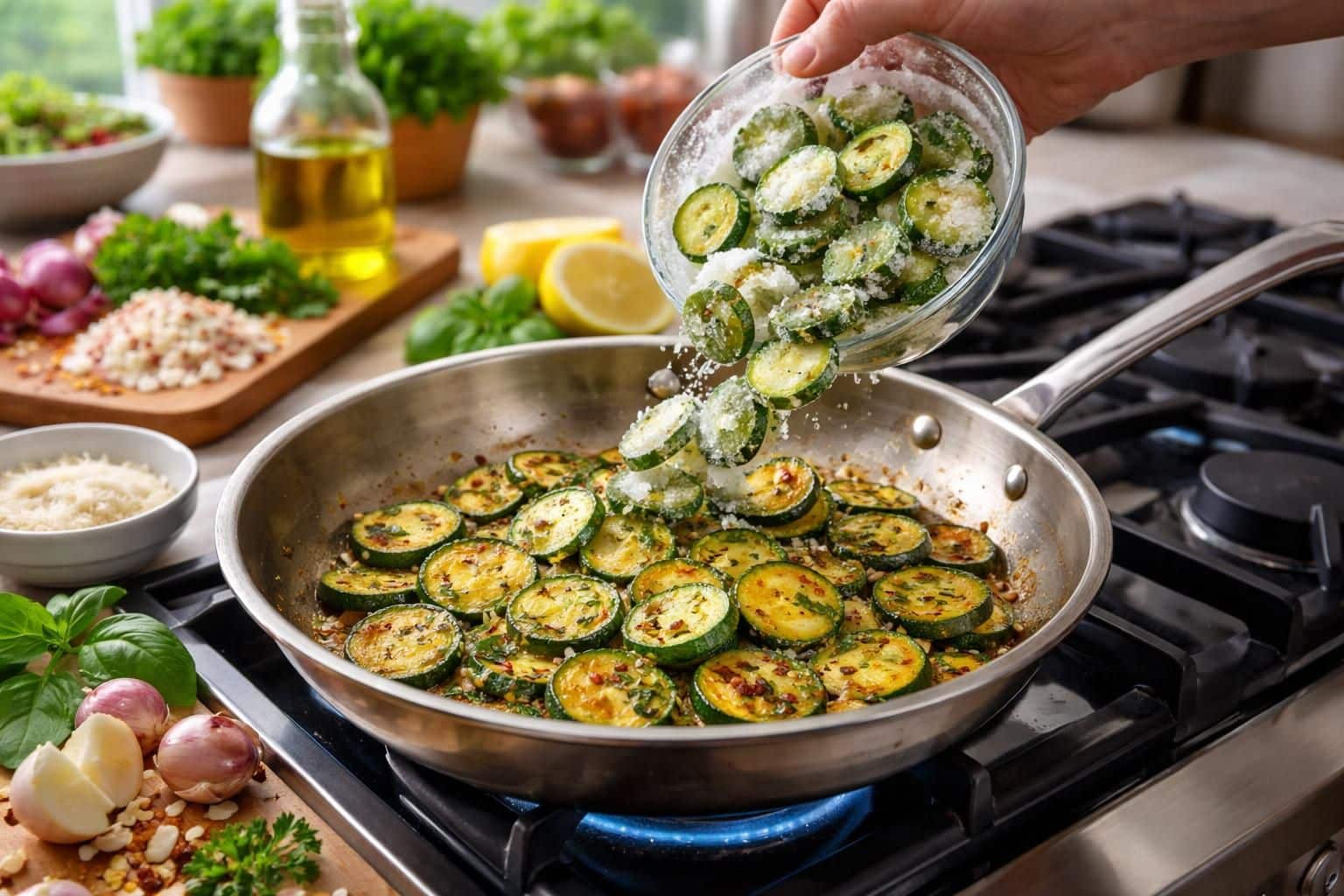 découvrez la meilleure recette pour préparer des courgettes congelées rapidement et savoureusement, idéale pour un repas simple et délicieux.