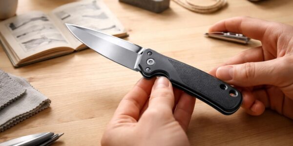 découvrez notre guide d'achat complet pour choisir le meilleur couteau de poche pliant au tranchant exceptionnel, idéal pour les débutants souhaitant allier qualité et praticité.
