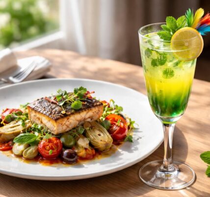 découvrez comment sublimer vos plats en les associant à un cocktail perroquet au pastis, pour une expérience gustative unique et conviviale.