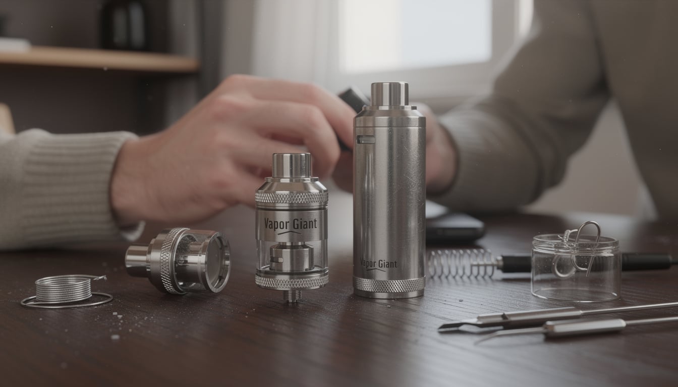 découvrez vapor giant, fabricant allemand renommé de reconstructibles pour vape, et explorez sa gamme de produits innovants pour une expérience de vapotage unique.
