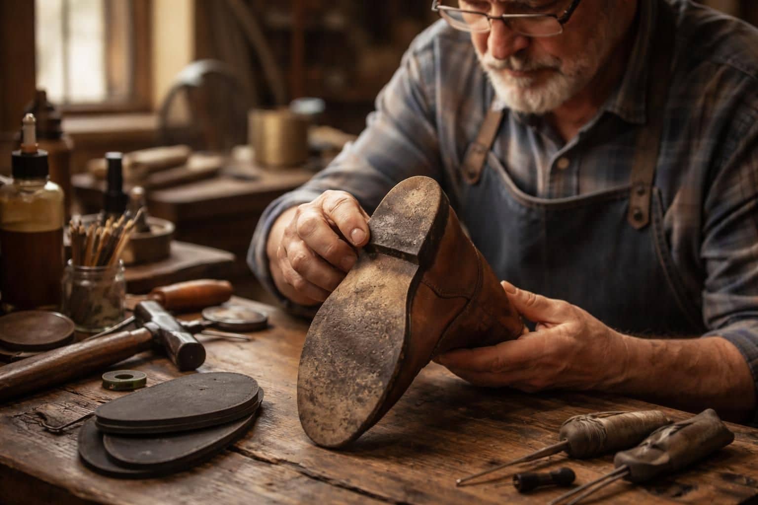 découvrez quand il est essentiel de faire remplacer le bonbout par un cordonnier pour éviter l'usure du talon et prolonger la vie de vos chaussures.