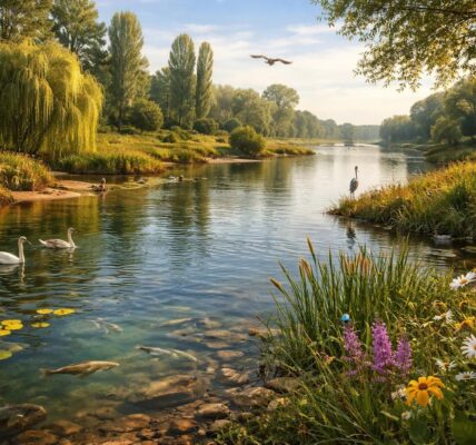 découvrez les écosystèmes uniques du fleuve le plus long de france et partez à l'exploration de sa faune, sa flore et ses paysages exceptionnels.