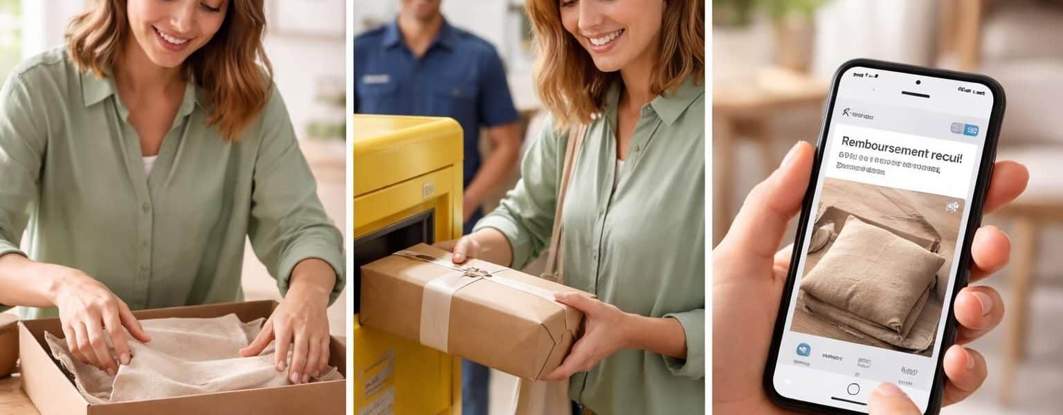découvrez les étapes essentielles pour réussir un retour à l'expéditeur et obtenir un remboursement sur vinted en toute simplicité.