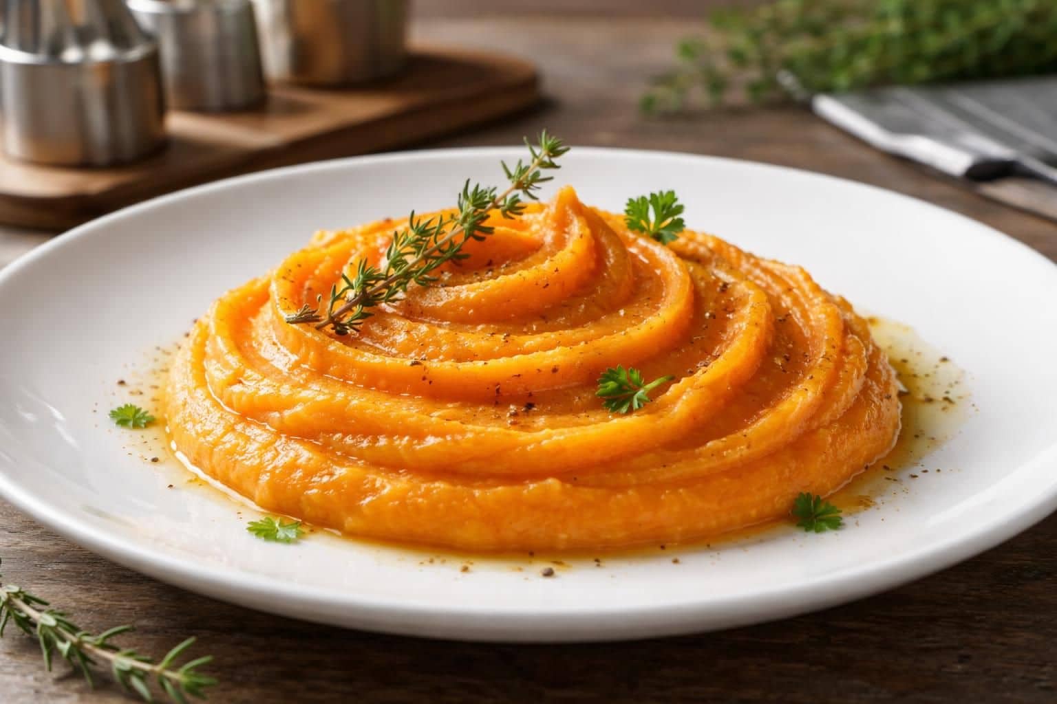 découvrez les secrets de la purée de patate douce selon etchebest pour impressionner vos invités avec une recette simple et savoureuse.