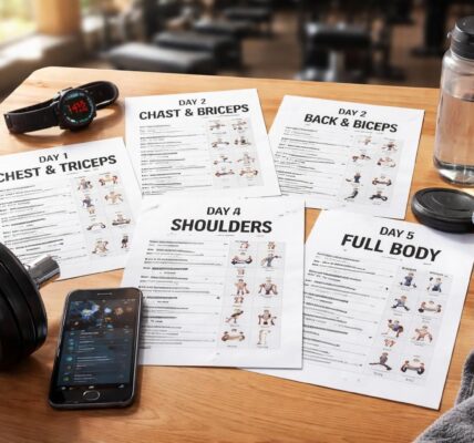 téléchargez gratuitement un programme de musculation détaillé sur 5 jours par semaine au format pdf, idéal pour progresser efficacement et atteindre vos objectifs de fitness.
