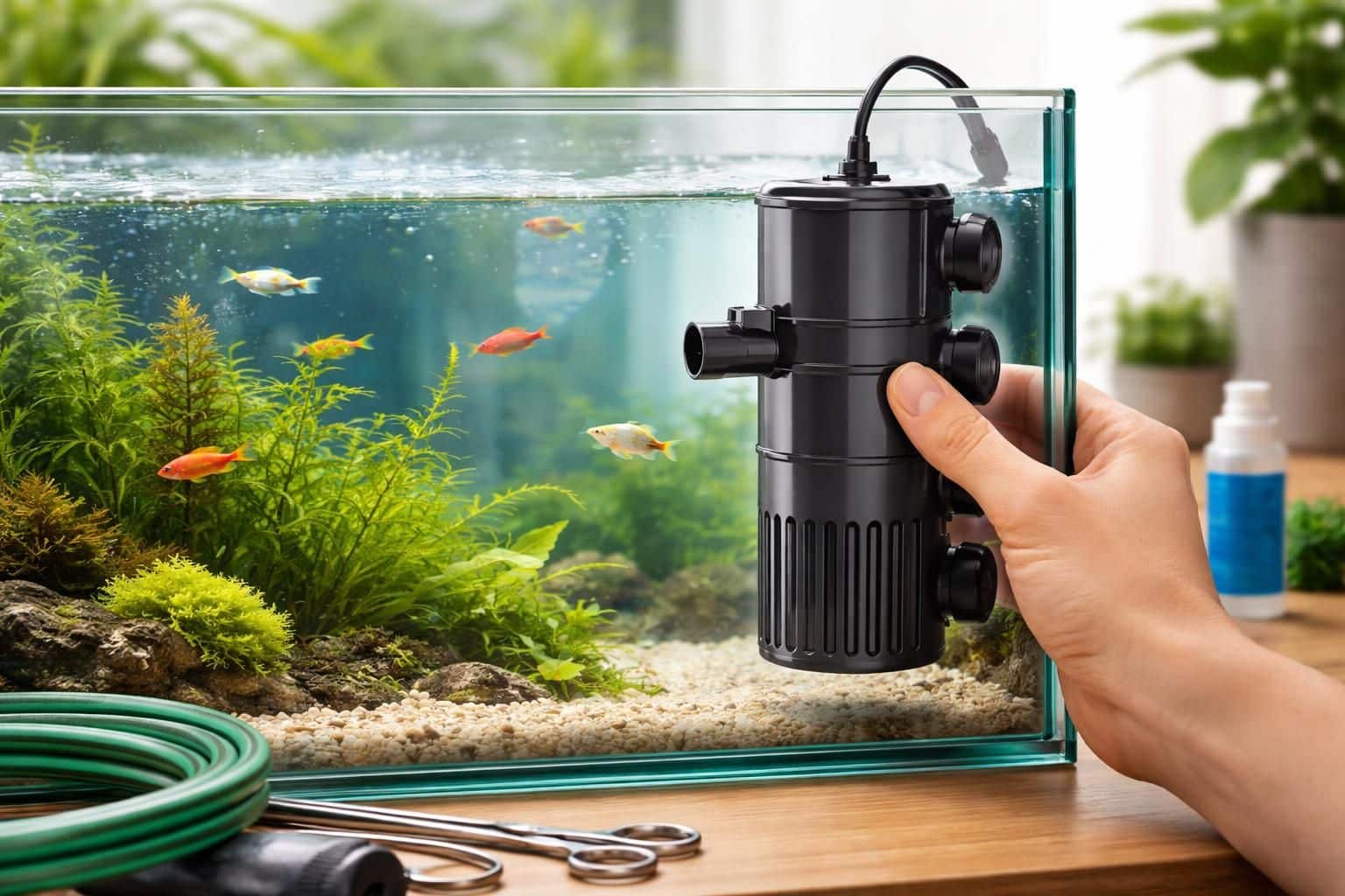 découvrez comment installer facilement une pompe dans votre aquarium grâce à notre guide complet et pratique, étape par étape.