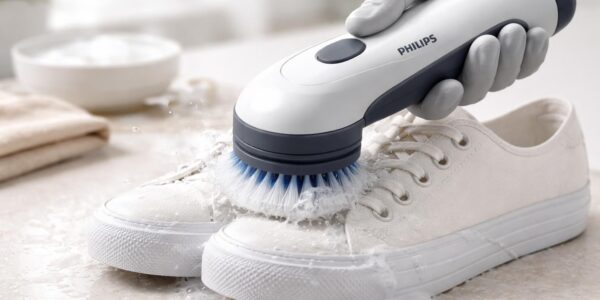 découvrez le test complet du nettoyeur électrique philips pour baskets, une brosse à chaussure innovante qui promet un nettoyage efficace et rapide de vos chaussures.