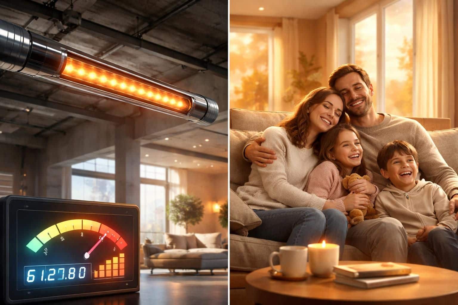 découvrez comment le chauffage tube radiant gaz équilibre consommation d'énergie et confort thermique pour un chauffage efficace et économique.