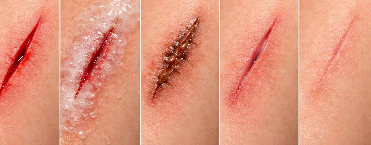 découvrez les différentes étapes de guérison d'une blessure causée par une araignée couteau et apprenez comment favoriser une récupération rapide et efficace.