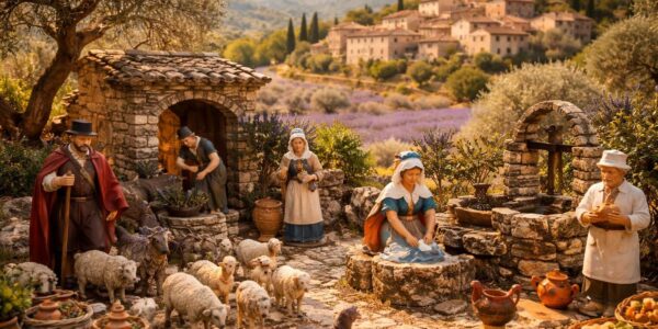 découvrez le patrimoine unique et le charme authentique des paysages à travers une immersion captivante dans une crèche provençale traditionnelle.